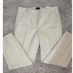 White House Black Market Comfort Stretch Slim Ankle Pants Lunar Beige 12R